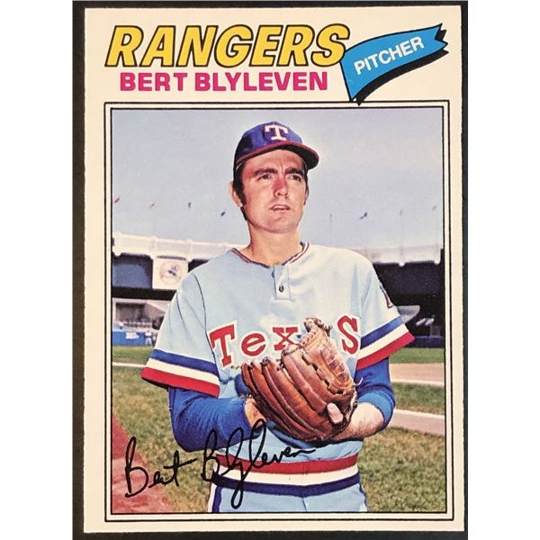 1977 O-PEE-CHEE BERT BLYLEVEN (HOF)