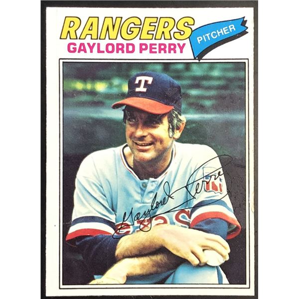 1977 O-PEE-CHEE GAYLORD PERRY (HOF)