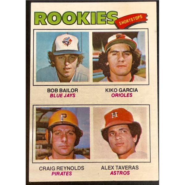1977 TOPPS BOB BAILOR ROOKIE CARD