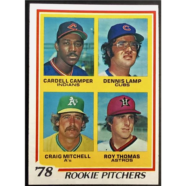 1978 TOPPS DENNIS LAMP ROOKIE CARD