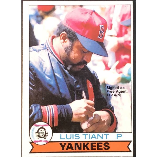 1979 O-PEE-CHEE LUIS TIANT