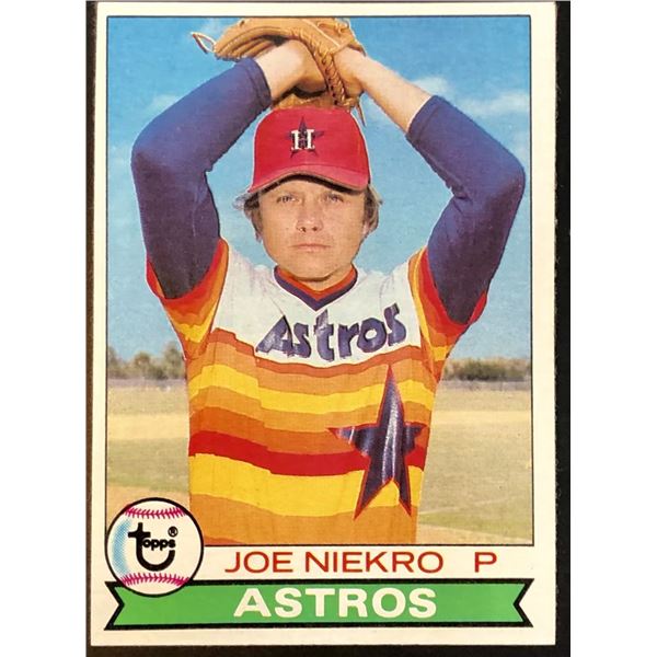 1979 TOPPS JOE NIEKRO (HOF)