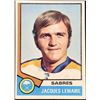 Image 1 : 1974-75 NHL TOPPS JACQUES LEMAIRE (HOF)