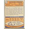 Image 2 : 1974-75 NHL TOPPS JACQUES LEMAIRE (HOF)