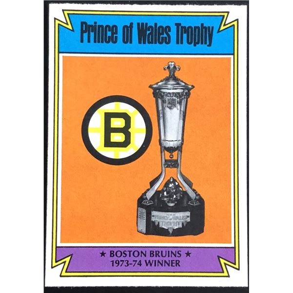 1974-75 O-PEE-CHEE BOSTON BRUINS