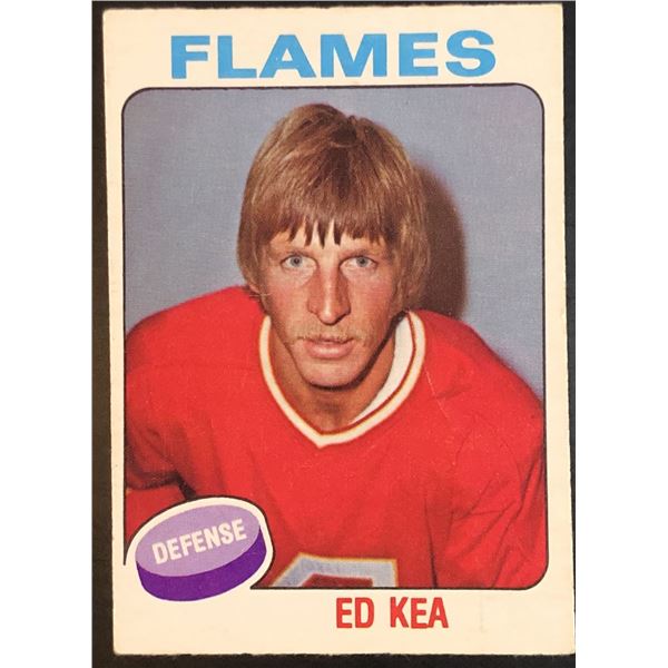 1975-76 NHL O-PEE-CHEE ED KEA ROOKIE CARD