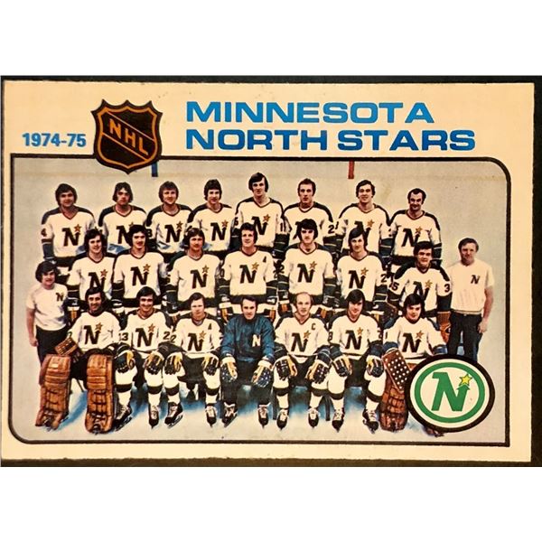 1975-76 NHL O-PEE-CHEE MINNESOTA NORTH STARS
