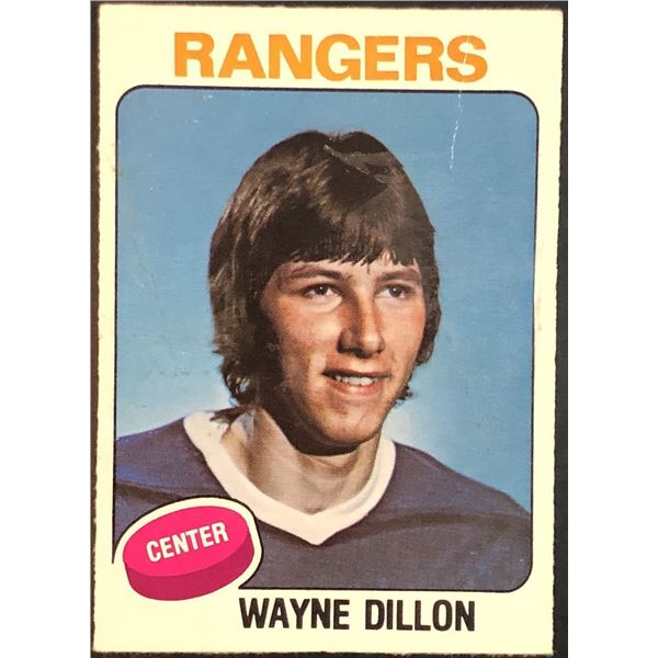 1975-76 NHL O-PEE-CHEE WAYNE DILLON ROOKIE CARD