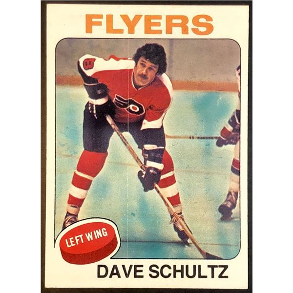 1975-76 NHL TOPPS DAVE SCHULTZ