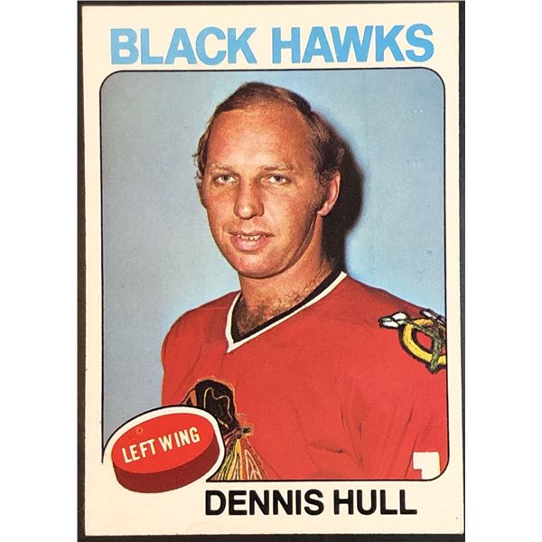 1975-76 NHL TOPPS DENNIS HULL