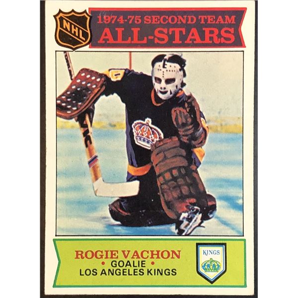 1975-76 NHL TOPPS ROGIE VACHON (HOF)