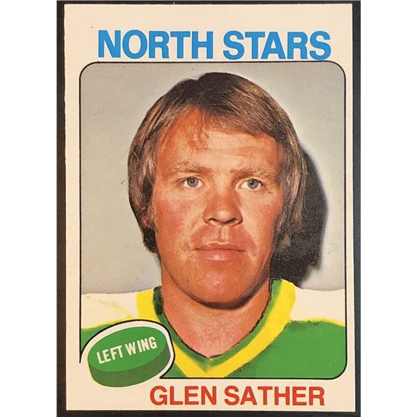 1975-76 O-PEE-CHEE GLEN SATHER (HOF)