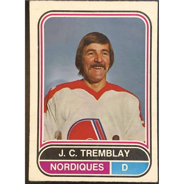 1975-76 O-PEE-CHEE W.H.A. J.C. TREMBLAY