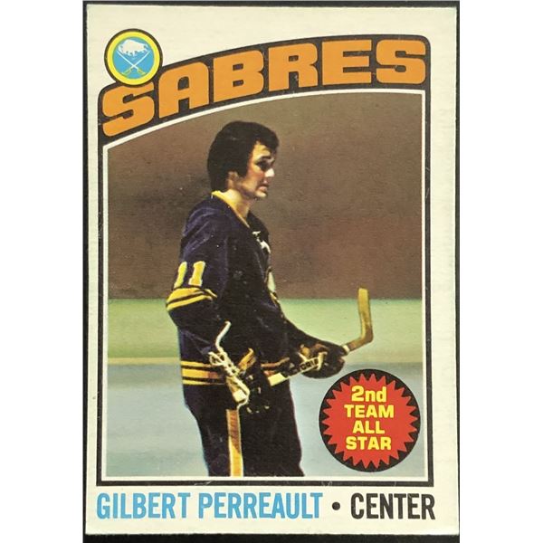 1976-77 O-PEE-CHEE GILBERT PERREAULT (HOF)