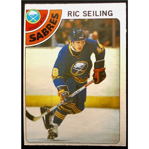 1978-79 O-PEE-CHEE RIC SEILING ROOKIE CARD