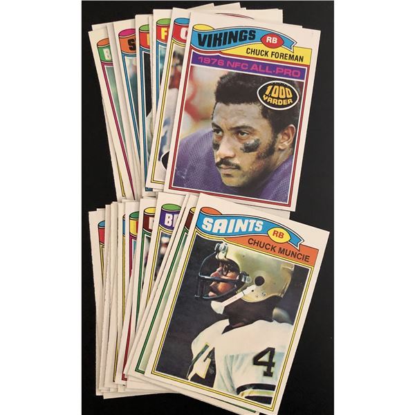1977 TOPPS NFL COLLECTION - 25 CARDS