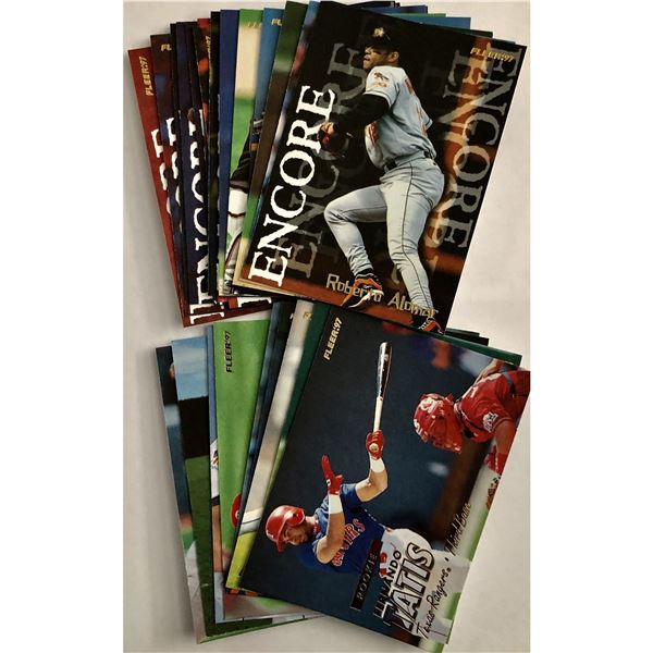 1997 FLEER BASEBALL COLLECTION - 25 CARDS