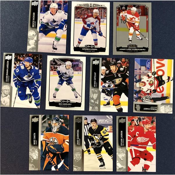 NHL HOCKEY - 10 CARDS