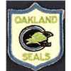 Image 1 : 1970's NHL FABRIC EMBRODERIED LOGO - OAKLAND SEALS
