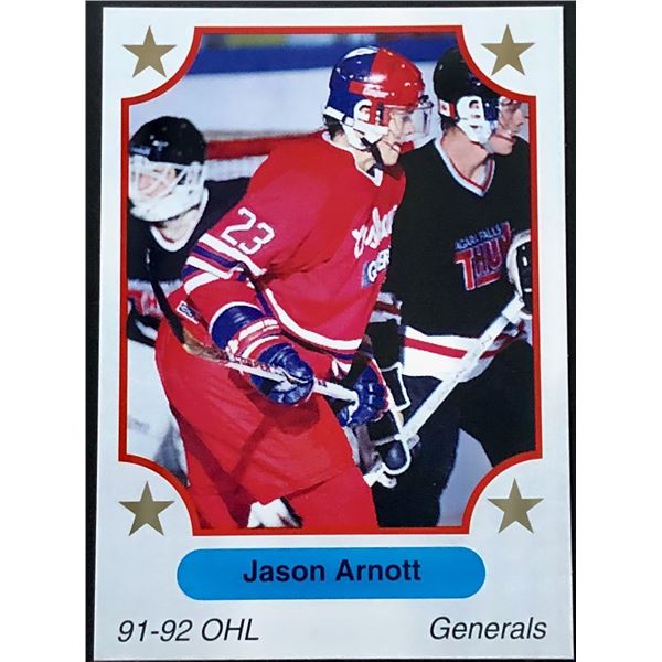 1991-92 7th INNING SKETCH JASON ARNOTT JUNIOR CARD