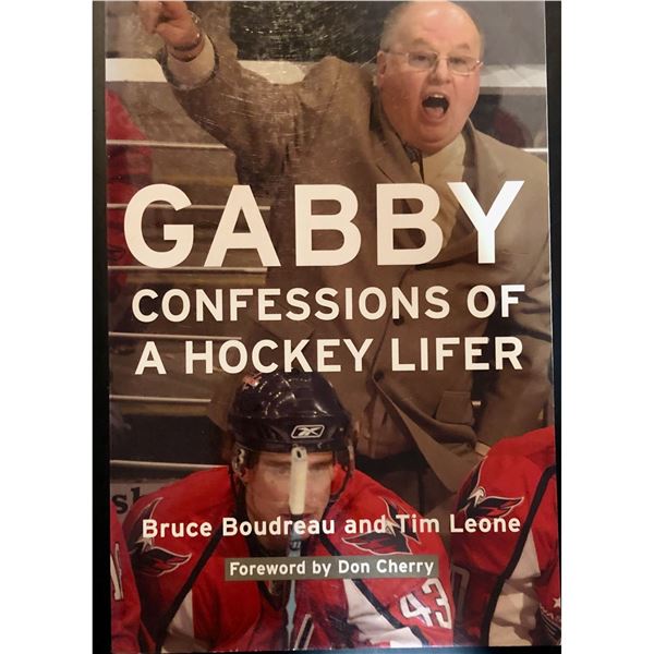 GABBY 'CONFESSIONS OF A HOCKEY LIFER' - BRUCE BOUDREAU