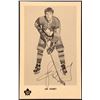 Image 1 : NHL TORONTO MAPLE LEAFS 3.5"x5.5" POSTCARD - JIM DOREY - SIGNED