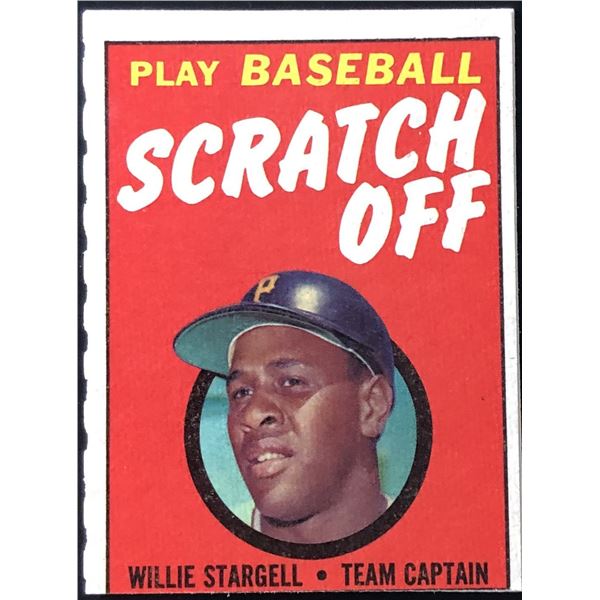 1970 TOPPS INSERT - WILLIE STARGELL (HOF)