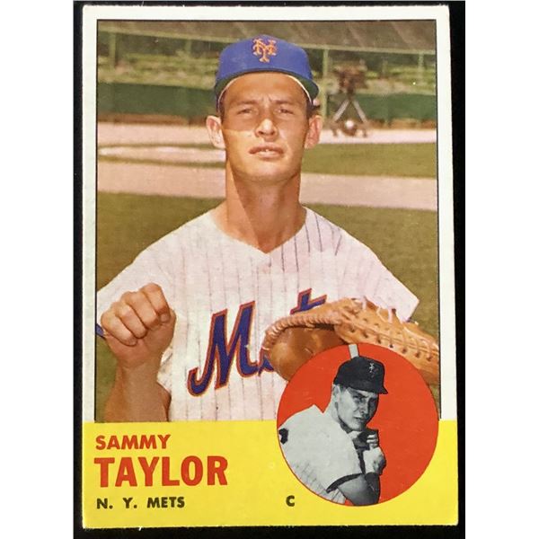 1963 TOPPS SAMMY TAYLOR