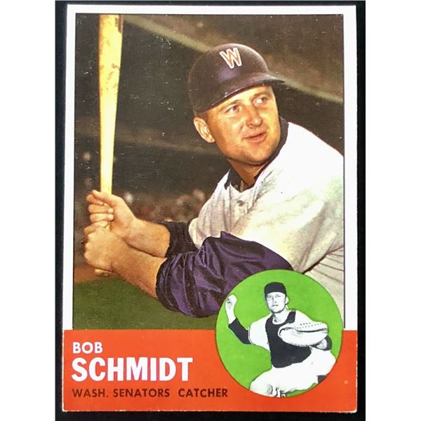 1963 TOPPS BOB SCHMIDT
