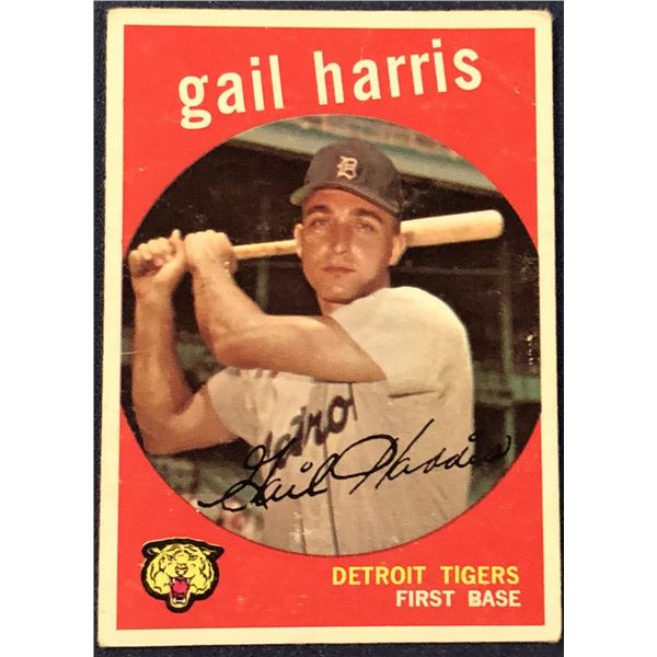 1959 TOPPS WHITEBACK GAIL HARRIS