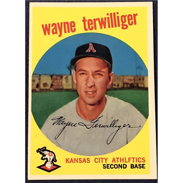 1959 TOPPS GREYBACK WAYNE TERWILLIGER