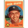 Image 1 : 1959 TOPPS GREYBACK OSSIE ALVAREZ ROOKIE CARD