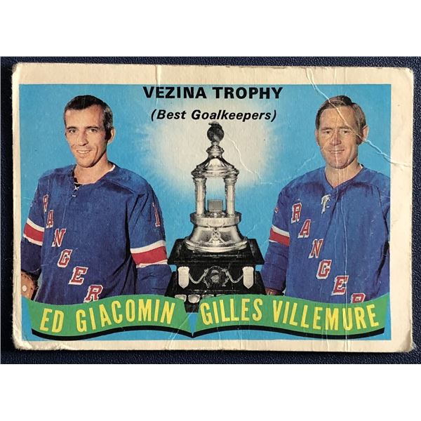 1971-72 O-PEE-CHEE ED GIACOMIN (HOF)