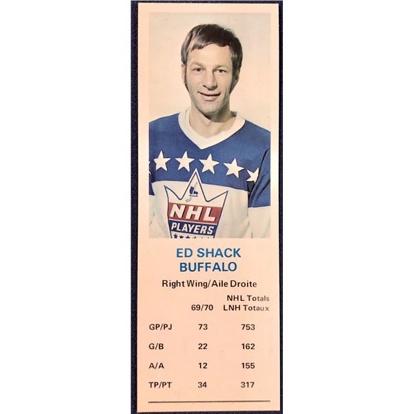 1970-71 DAD'S COOKIES EDDIE SHACK