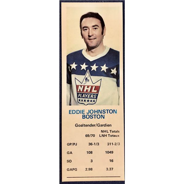 1970-71 DAD'S COOKIES EDDIE JOHNSTON