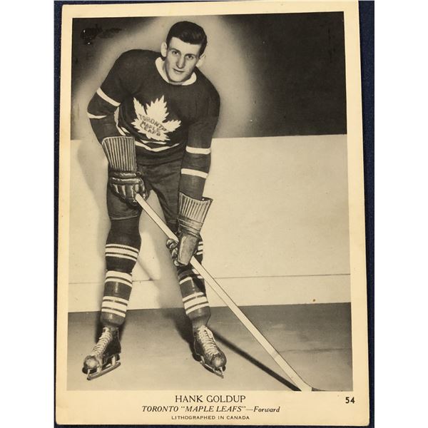 1939-40 O-PEE-CHEE V301-1 HANK GOLDUP ROOKIE CARD
