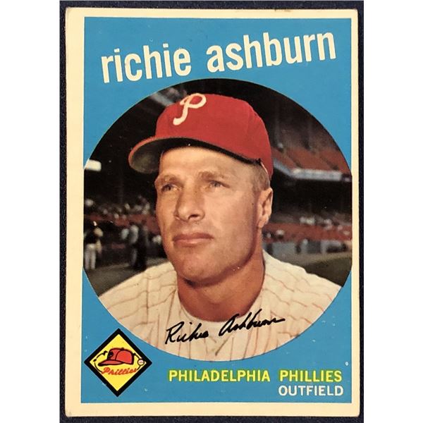 1959 TOPPS GREYBACK RICHIE ASHBURN (HOF)
