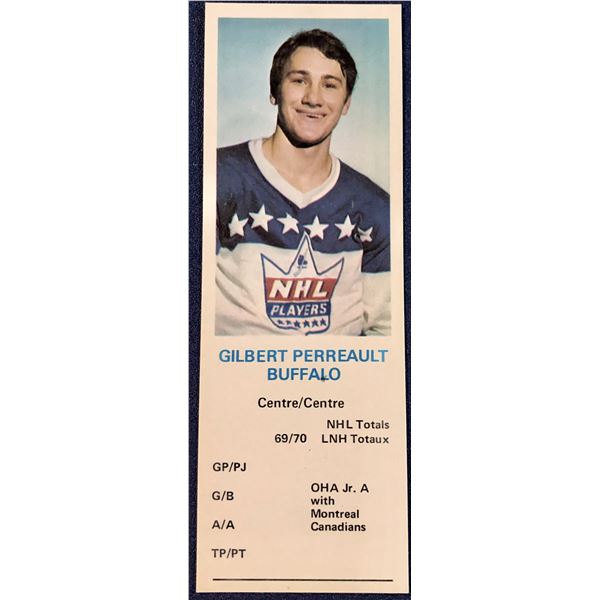 1970-71 DAD'S COOKIES GILBERT PERREAULT (HOF)