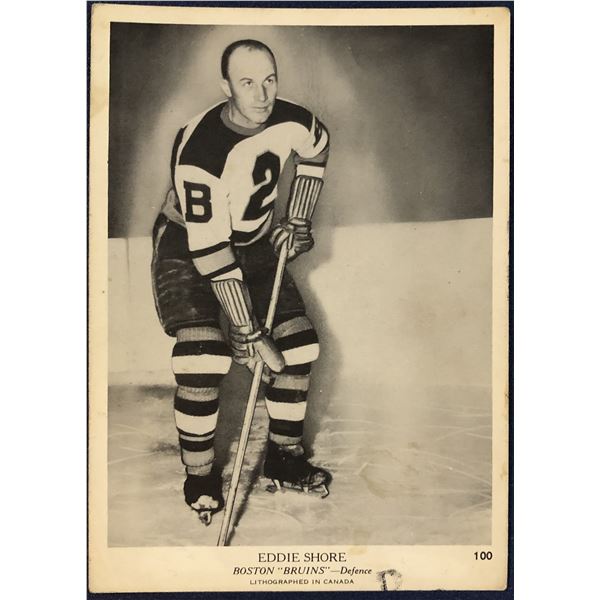 1939-40 O-PEE-CHEE V301-1 EDDIE SHORE (HOF)