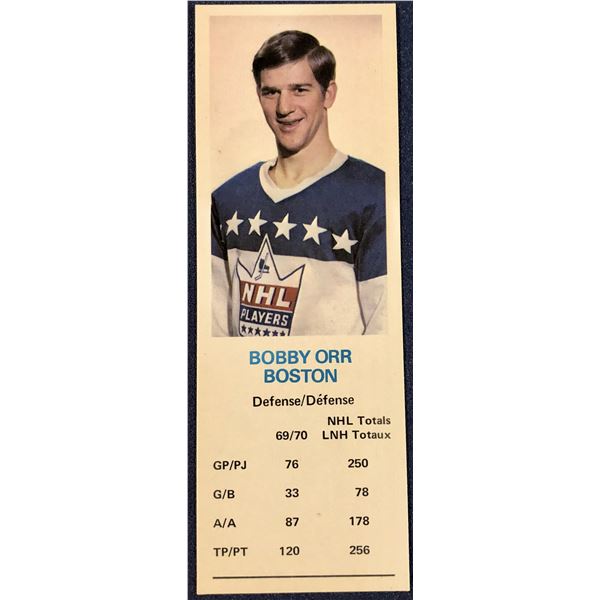1970-71 DAD'S COOKIES BOBBY ORR (HOF)