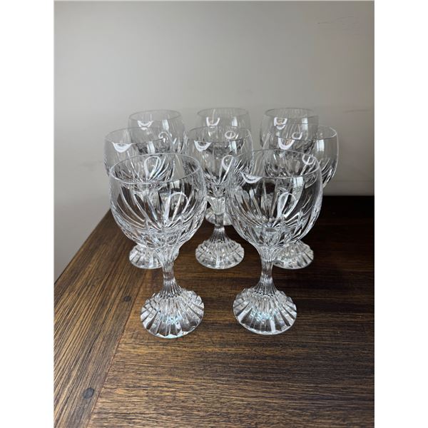 Baccarat wine glasses