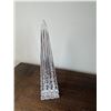 Image 3 : Baccarat  pyramid 8"tall
