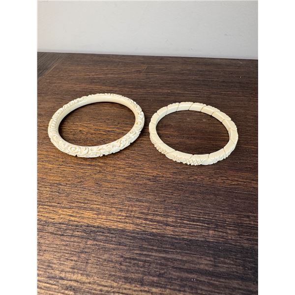 Ivory bangles