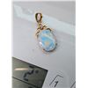 Image 2 : Stunning Opal pendant in 18k yg