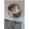 Image 3 : Bvlgari 5 band ring 14k gold