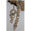 Image 2 : Swarovski Crystal bezel set faceted crystal necklace/bracelet/earrings set