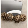 Image 1 : Vintage Lion's Head chain link cufflinks