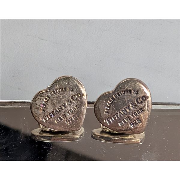 Return to Tiffany Mini Heart Sterling Silver Studs