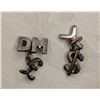 Links of London (?) DM/£/¥/$ chain link cufflinks