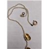 Image 2 : Vintage Delicate Seed Pearl and Citrine gem necklace